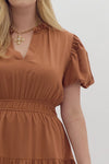 Carly Dress in Clay +