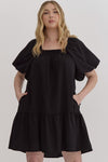 Lindsey Dress in Black +