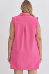 andreaa dress in hot pink +