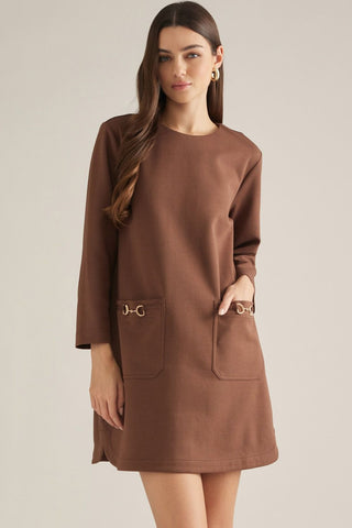 On The Side Note Dress