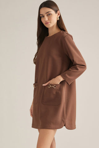 On The Side Note Dress