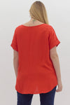 Kera Top in Tomatoe +