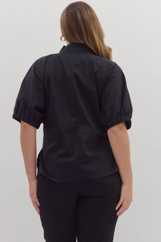 Teffy Top in Black +