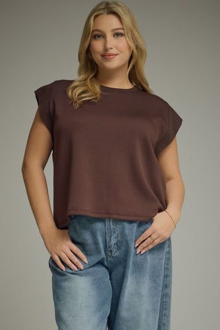 Maisey Top in Brown +
