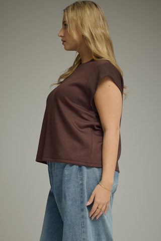 Maisey Top in Brown +