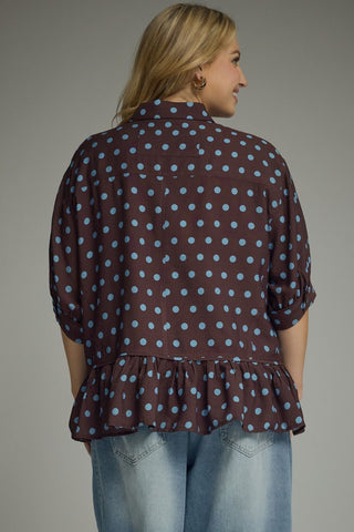 The Lillian Top in Brown +