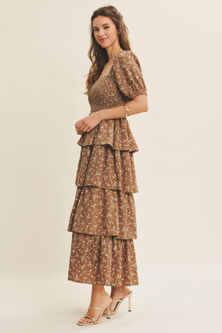 Victorian Floral Dress