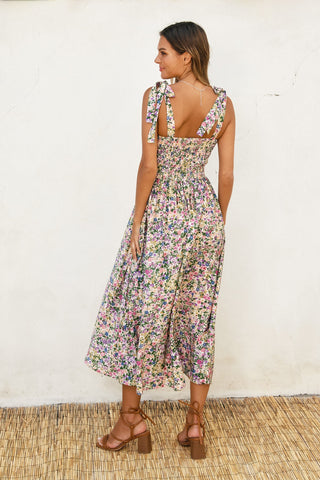 Morning Glory Midi Dress rt