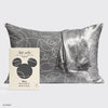 Kitsch & Mickey and Minnie Satin Pillowcase Mickey Maze