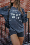 Fun Mom Club Sweatshirt // Friday + Saturday