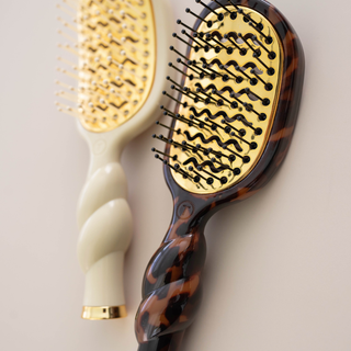 Mini Vented Brush in Tortoise