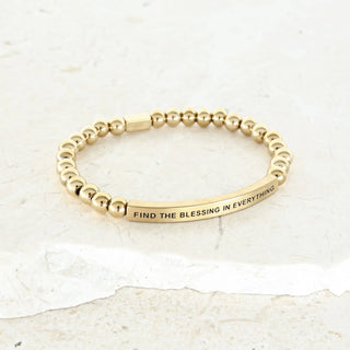 Find The Blessing in Everything Bracelet