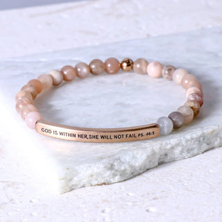 God is Within Her Bracelet