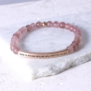 God is Within Her Bracelet