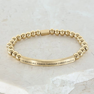 I Can Do All Through Christ Bracelet