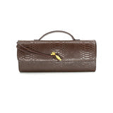 Sarai Clutch in Brown