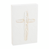 Cross Painted Plaque - Mud Pie // Mud Pie