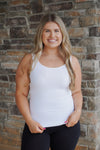 Penny Tank in White