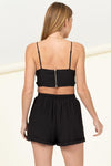 Black Basic Shorts