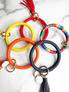 halo tassel key ring