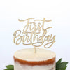 First Birthday Wood Cake Topper