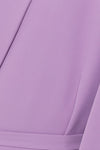 Lavender Oversized Blazer W/Belt