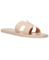 jelly slide sandals - blush