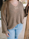 Mia Sweater in Mocha +