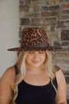 Leopard Panama Hat