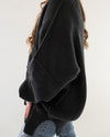 Cambrie Sweater in Charcoal +