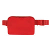 bum belt bag in red