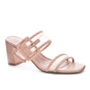 yippy mesh nude sandal heels