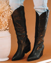 Black Arizona Cowgirl boots