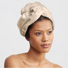 Satin Wrapped Microfiber Hair Towel (more colors)