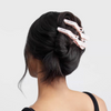 Blush No-Slip Crocodile Clips - 3pc