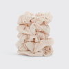 organic cotton knit scrunchies 5pk - (more colors)