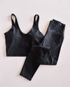 Aligned Performance High-Rise Leggings- Charcoal