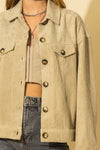 beige corduroy jacket