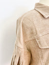 taupe corduroy jacket +