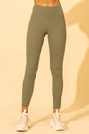 olive leggings w/ pockets