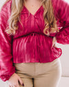 Ruby Surplus Top