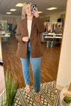 Brown Oversized Blazer