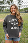 Baseball Season Campus Crew Sweatshirt