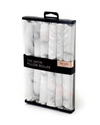 Satin Heatless Pillow Rollers 6pc- Soft Marble