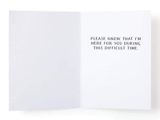 So Sorry Card